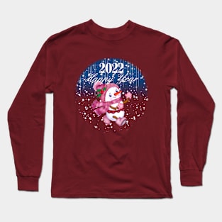 happy new year 2022 Long Sleeve T-Shirt